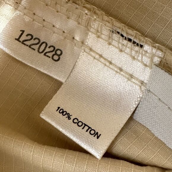 Ann Taylor LOFT Women's 6 (30x25) Capri Flat Front Pants Lightweight Cream - Picture 5 of 12